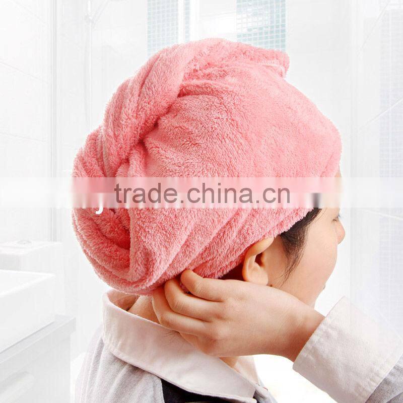 Super Silky And Soft Micrfiber Hair Drying Cap,Customizable Shower Cap