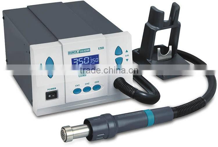 quick 861DW digital rework station for desoldering