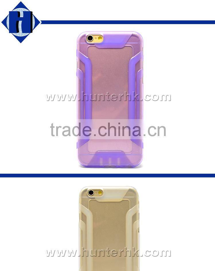 New Design Clear Back Cover For iphone 6G Soft Case