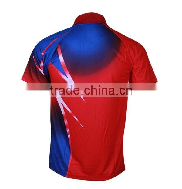 Good quality 100% polyester collar sports plain dry fit polo shirt