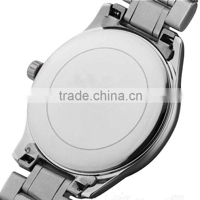 AL1347 Elegant quartz with date movement stainless steel high class watch