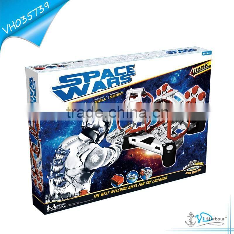 2016 New Toy Music Shooting Toy Gun Game Double Target Windwill