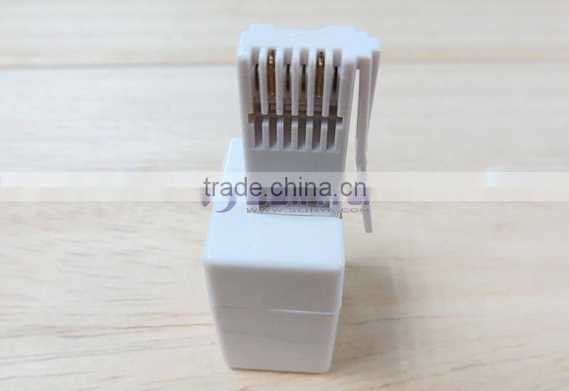 US RJ11 Telephone Socket to UK BT Plug Telephone Adapter