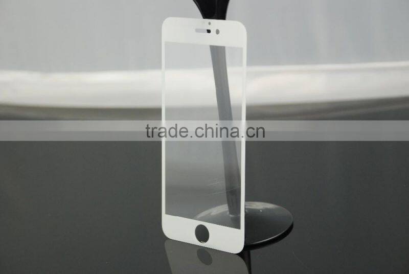0.33mm 3D full size covered silk printing tempered glass screen protector film for Iphone 6/6s