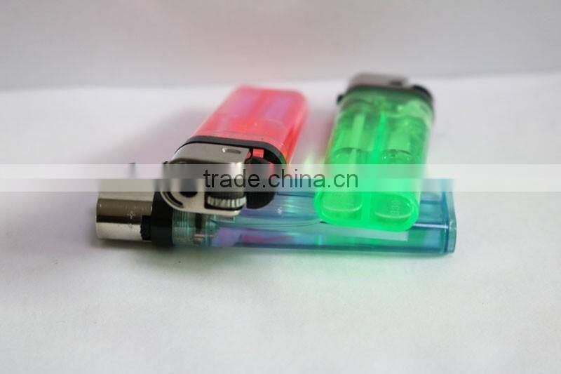 Cheap price transparent color flint disposable lighter