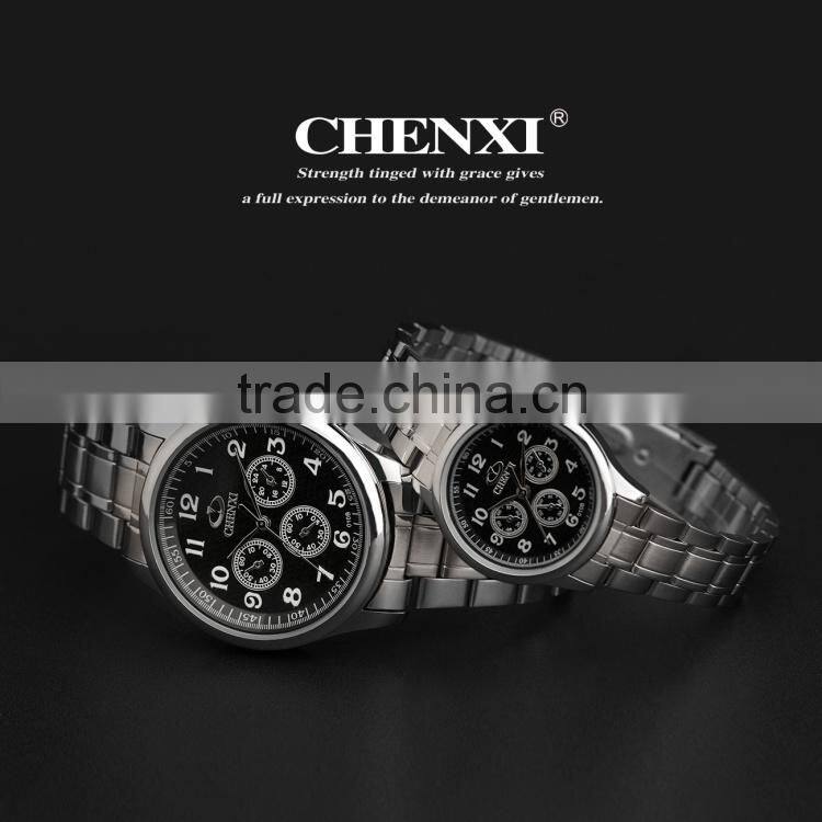 2015 NEWest CURREN couple watch quartz watch case alloy sport series 010BM&LS
