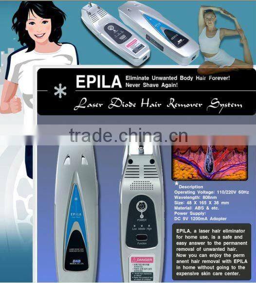 2012 best mini hair removal diode laser machine