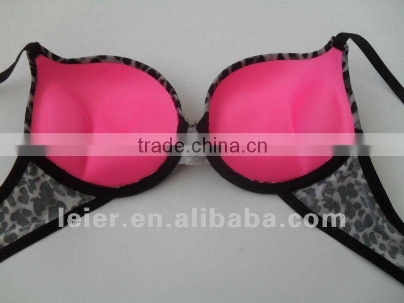 fashion double padded bra set