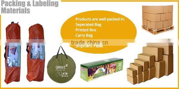 Hot sales waterproof wind resistant camouflage camping tent