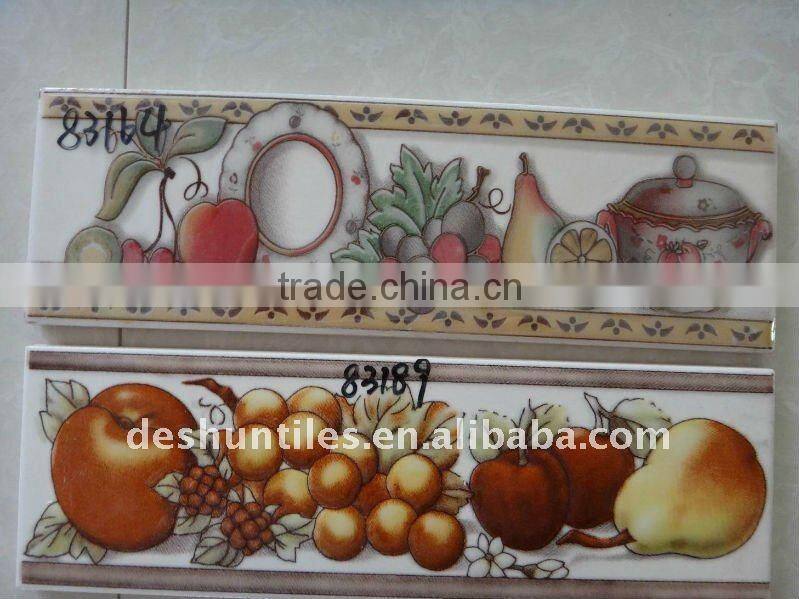 7x20 wall surface border tile
