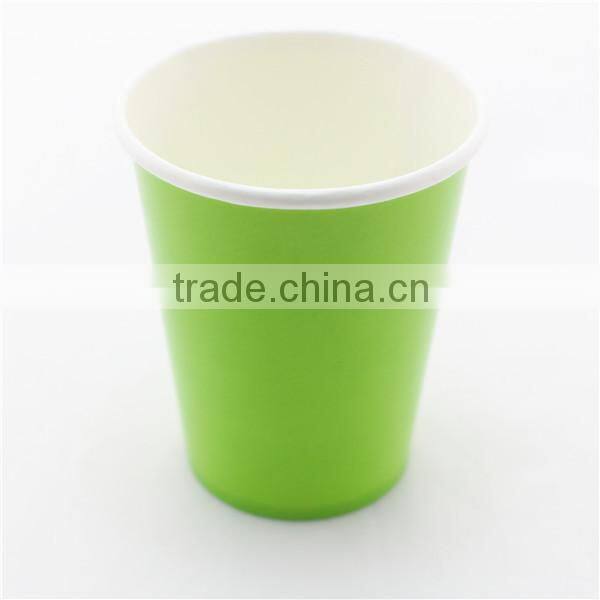Disposable Solid Blue Drinking Paper Cups for Wedding Usage