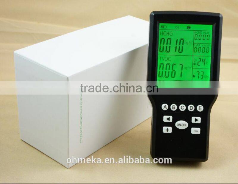 Ohmeka JSM-131S NEW Portable pumping type 0-10ppm CH2O formaldehyde gas detector for disinfecting detection