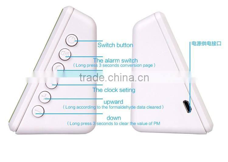 Handheld pm2.5 air quality monitor/pm2.5 and pm10 detector