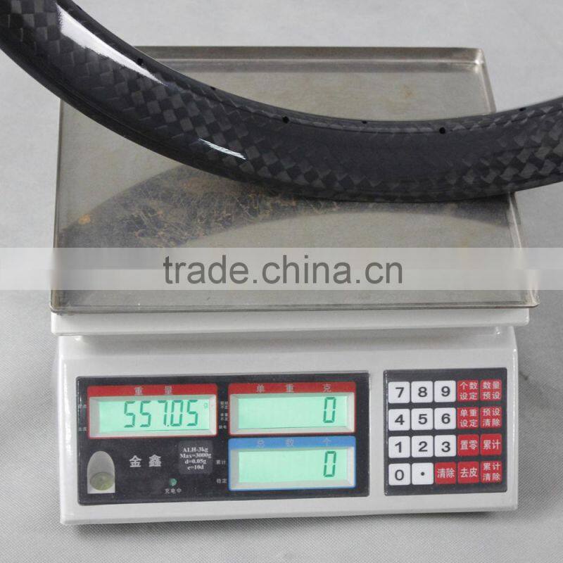 new design carbon fat bike rim 65mm clincher tubeless fat bicycle rim FW65-TL