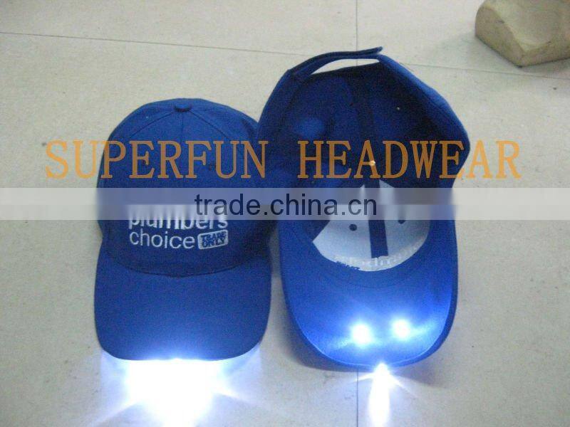 distance LED light cap