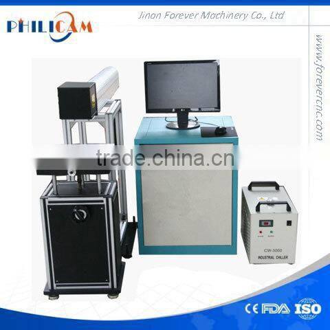long life co2 laser marking machine for plastic bottles