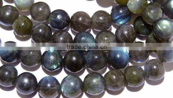 Labradorite Smooth Beads Roundell Shape 8x11.5mm Approx 18''Inch Good Quality On Wholesale Price.