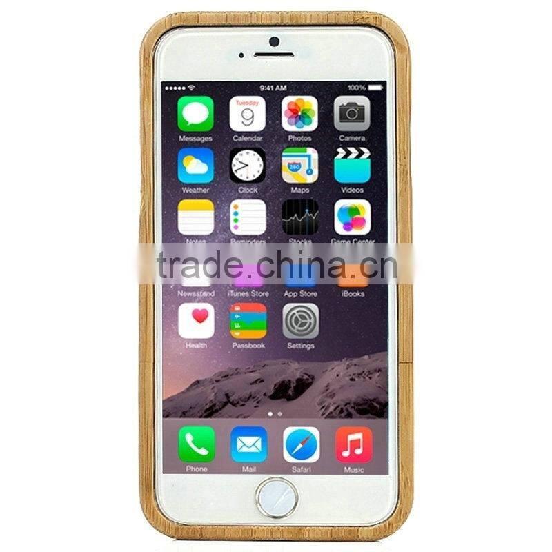 High Qulaity Detachable Bamboo Case for iPhone 6