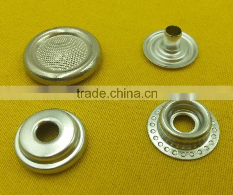 Zinc Alloy Cap Metal Snap Fastener Button For Jackets --- MA1315