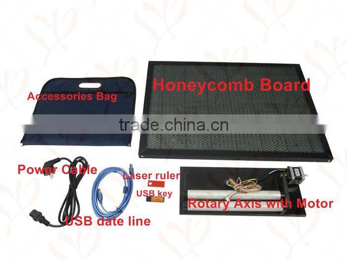 Hot sell Laser 6040 60W 6040M CO2 3D mini laser engraving machine cutting router