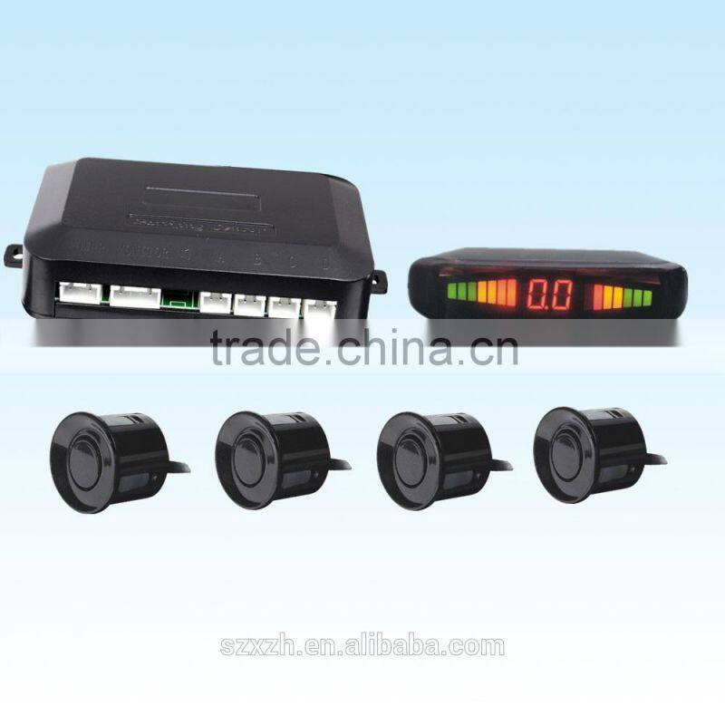 Double Cpu 4 Car Parking System Kit Sensors With Led display