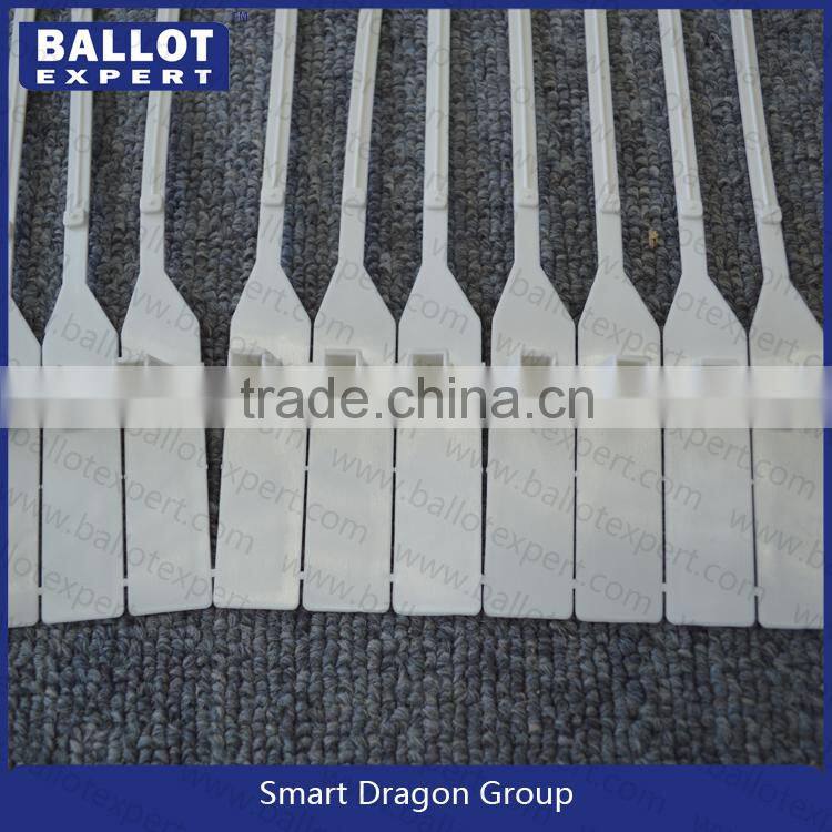 SE-SLP0020 white ballot box seals, box plastic packing seal
