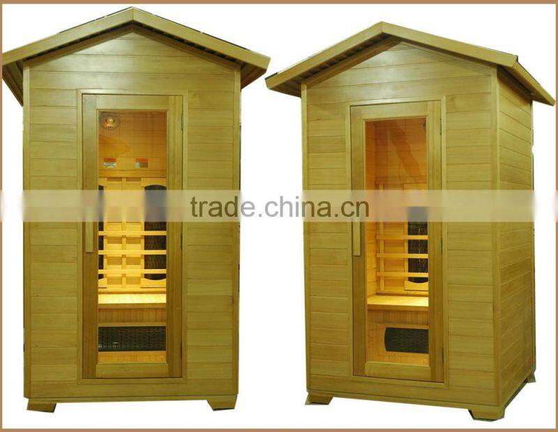 Canada Hemlock Outdoor Sauna Rooms For Sale With CE ETL