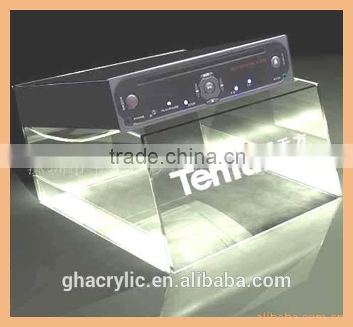 advertising equipment acrylic digital product display rack for wholesell
