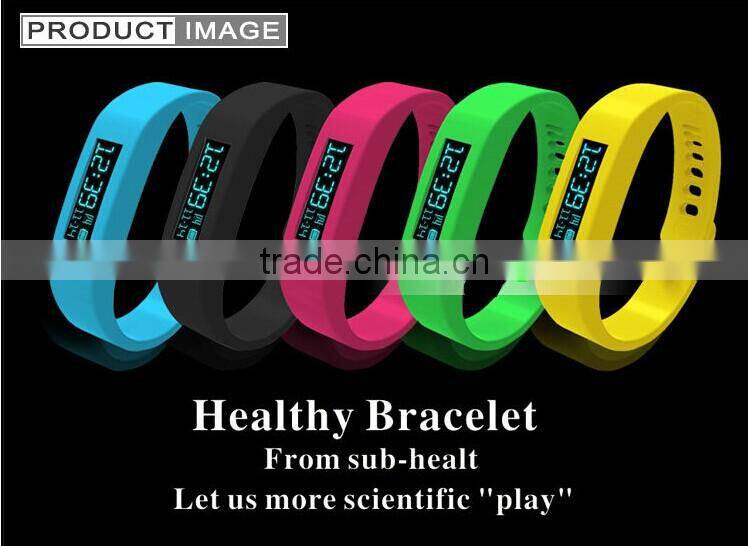2014 New Electronic Intelligent Health Bluetooth Bracelet ,Sleep Monitoring, Pedometer,Sports Bluetooth Bracelet