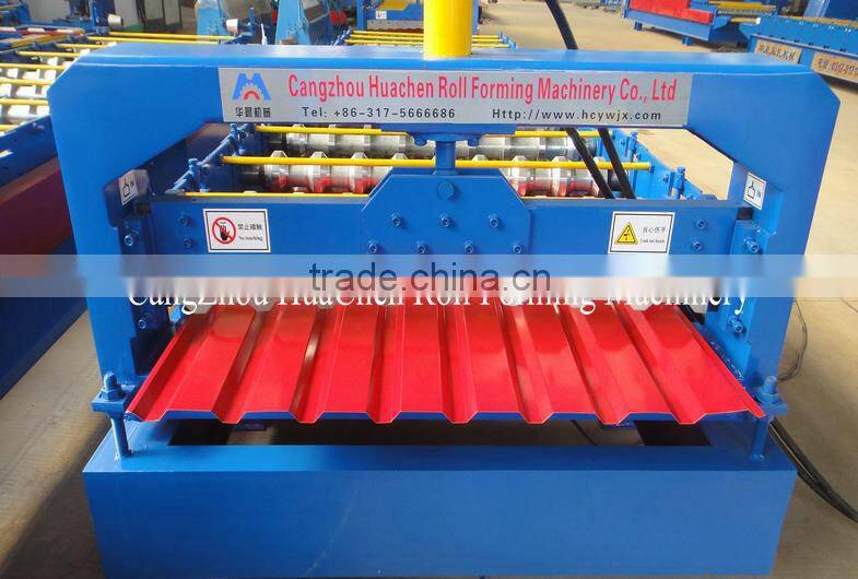 HC20 Steel Corrugated Wall Panel Cold Roll Forming Machine
