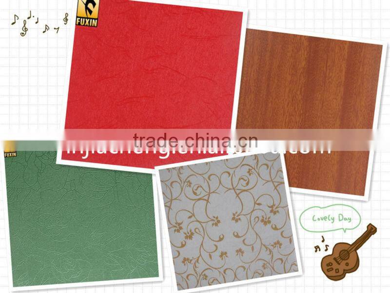 PVC decorative film for wall panel