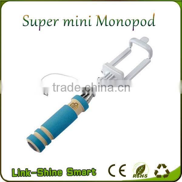 all in one monopod mini selfe stick Foldable monopod