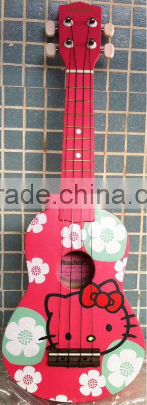 23 inch lovely ukulele/hello kitty ukulele