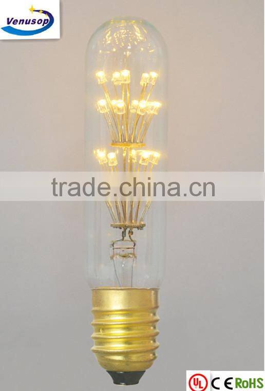 Vintage retro T32 led start Edison lamp e27 230v with dimmable decorative lighting