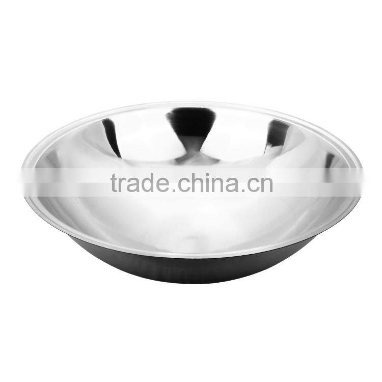 amazon top sellers of chinese 3 ply stainless steel wok utensil