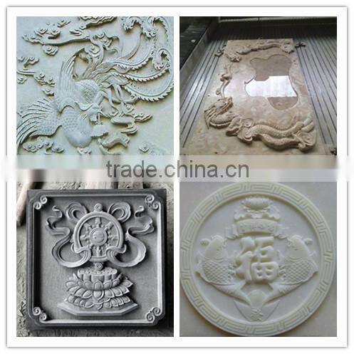 hot sale cnc stone router engraving /marble granite router cnc carving machinery