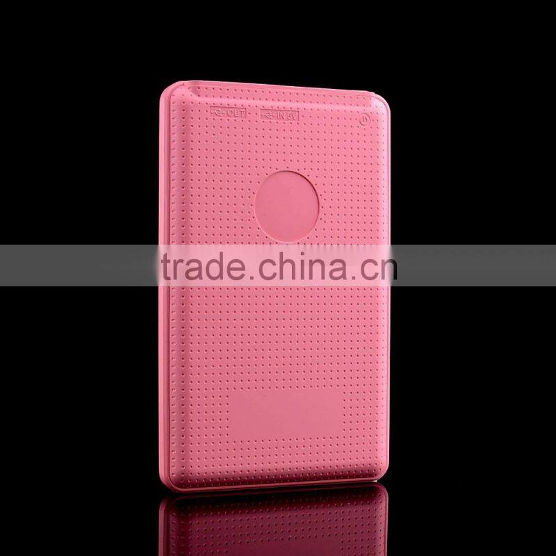 External portable charger blue giveaway made in china 4000mah power bank for lenovo
