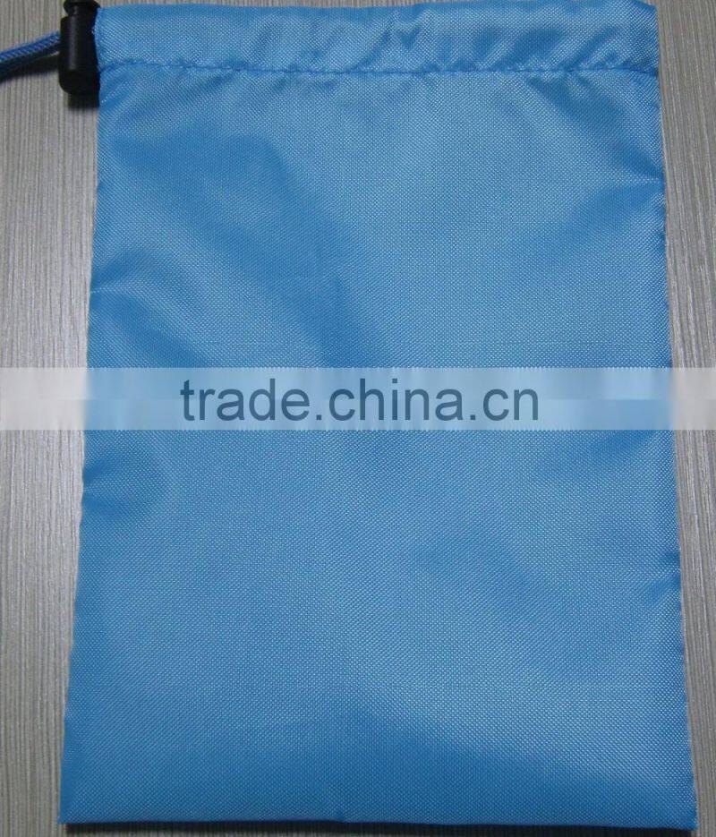 Promotional 420D waterproof small drawstring bag