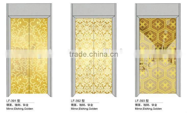 XY Elevator Door Golden Elevator Landing Door