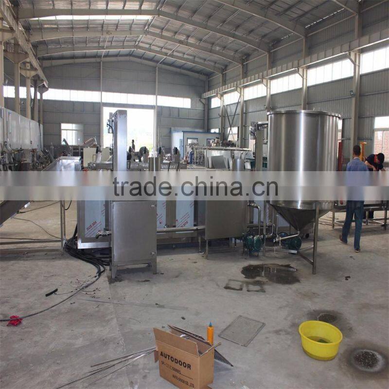 automatic potato chips frying machine