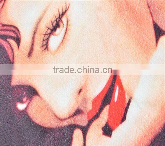 bulk buy from china microfiber sexy girl adult printing beach towels