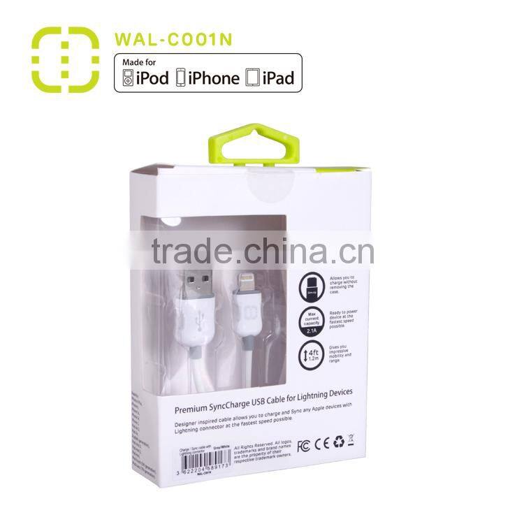 certificated 8pin mfi cable with original connector C48