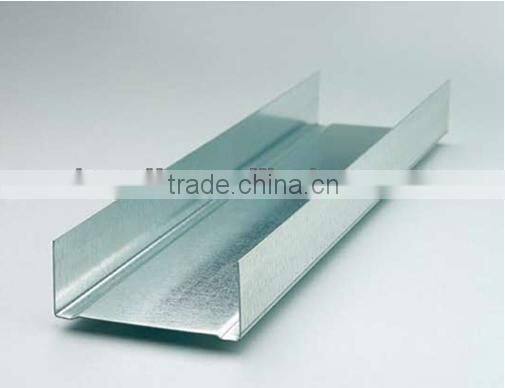 Frence system main channel and furring channel