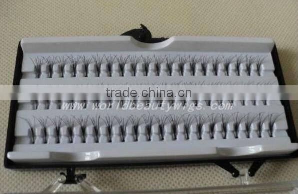 long ultra thick black flare lashes