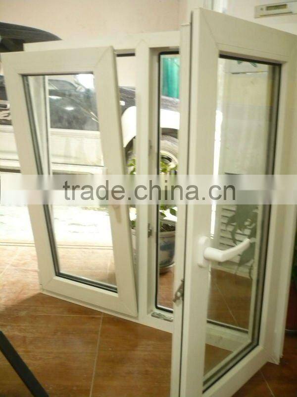 pvc tilt and turn window, two way open window