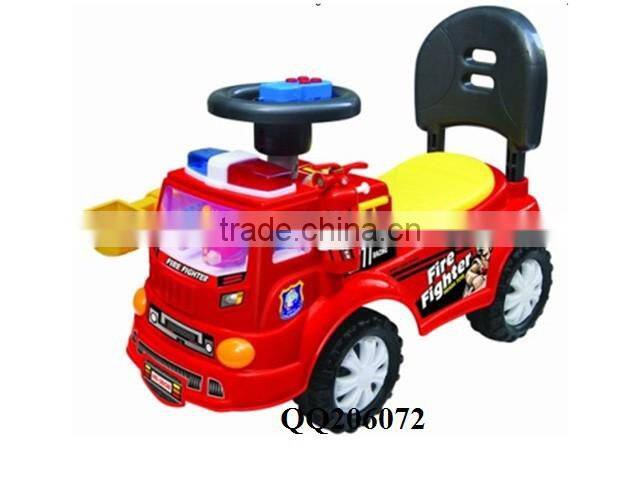 Kids free wheel ride on car