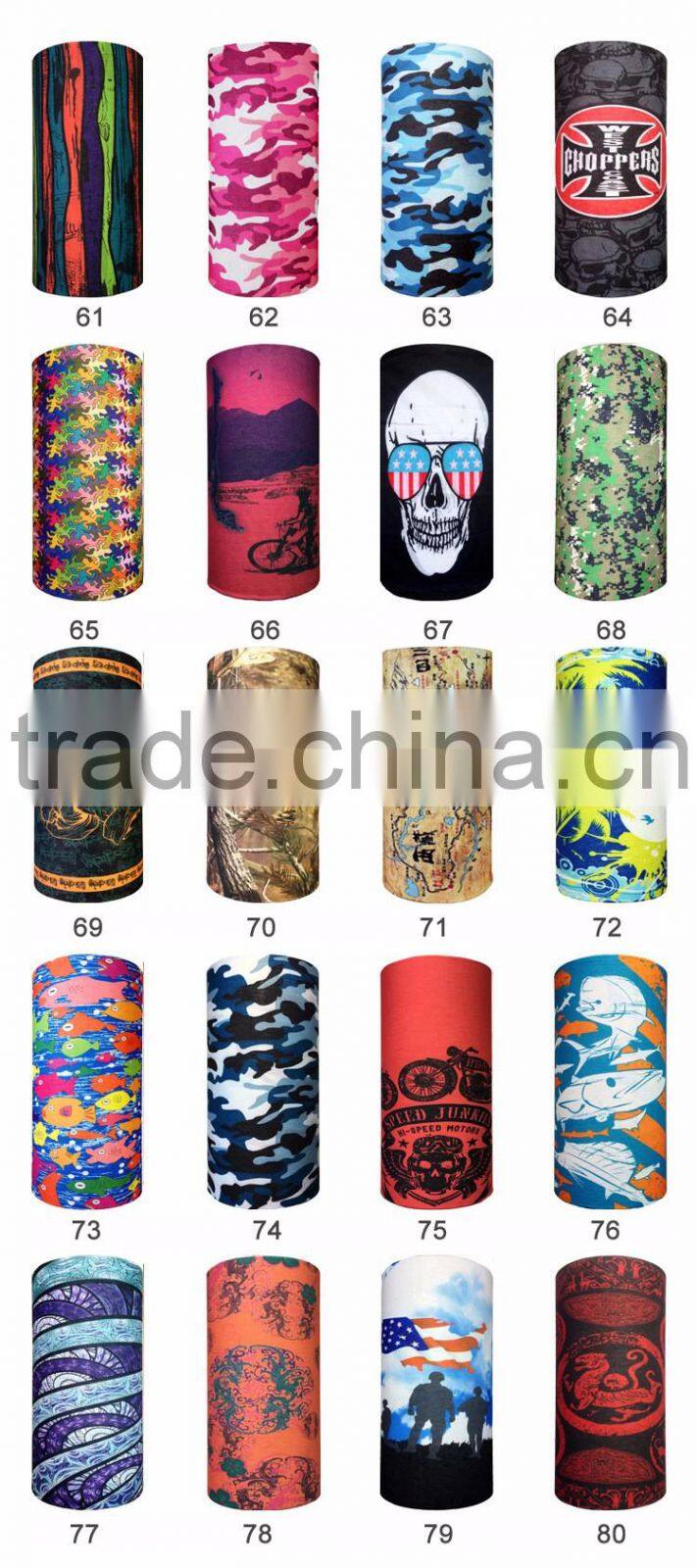 2015 UV Protective Fishing Seamless Bandana