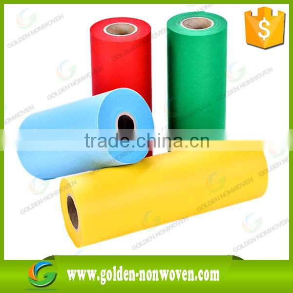 50m nonwoven fabric polypropylene , 40gsm waterproof nonwoven fabric transparent , eco pp nonwoven fabric OEM 160CM