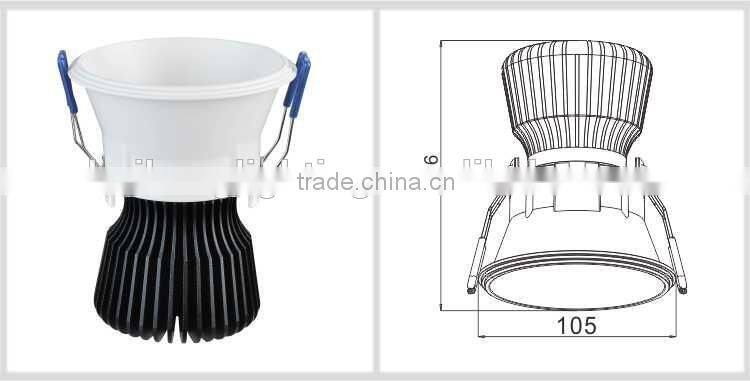 CREE LED Square recessed 12w cob commercial LED Downlight