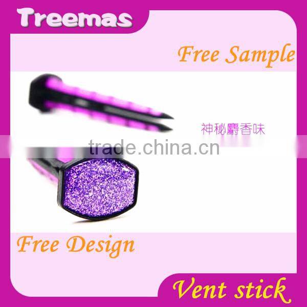 2014 hot sell car plastic air freshener